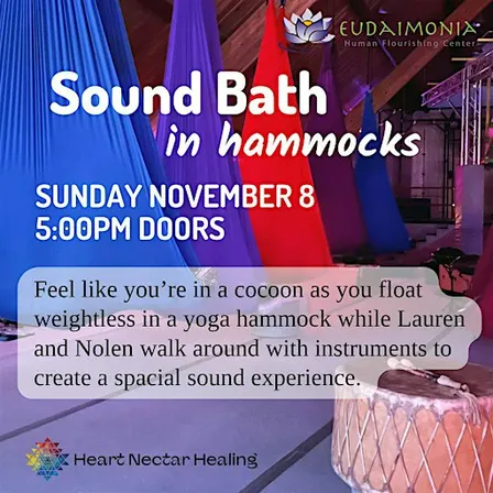 Sound Bath in Hammocks