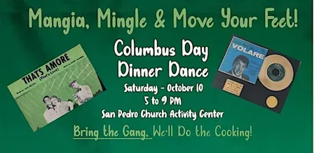 Columbus Day Italian Dinner Dance