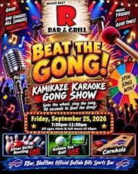 Beat the Gong! Kamikaze Karaoke Gong Show!