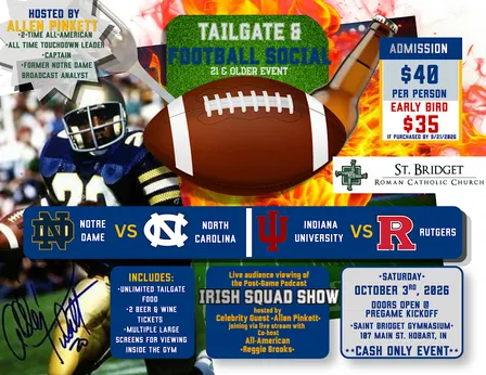 St. Bridget Tailgate & Football Social