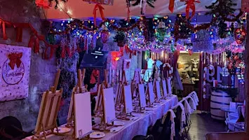 Christmas Social Sip & Paint at Old Stone Inn