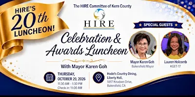 2026 HIRE Celebration & Awards Luncheon with Mayor Karen Goh