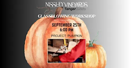 Glassblowing Workshop: Pumpkin