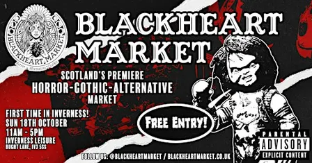 Blackheart Market Inverness | Goth Market & Horror Show