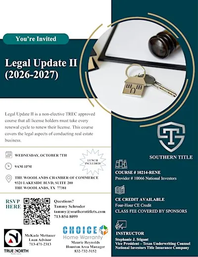 LEGAL UPDATE 2  (2026-2027)
