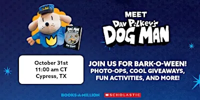 Bark-O-Ween with DOG MAN! in Cypress, TX