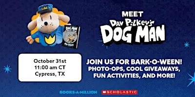 Bark-O-Ween with DOG MAN! in Cypress, TX