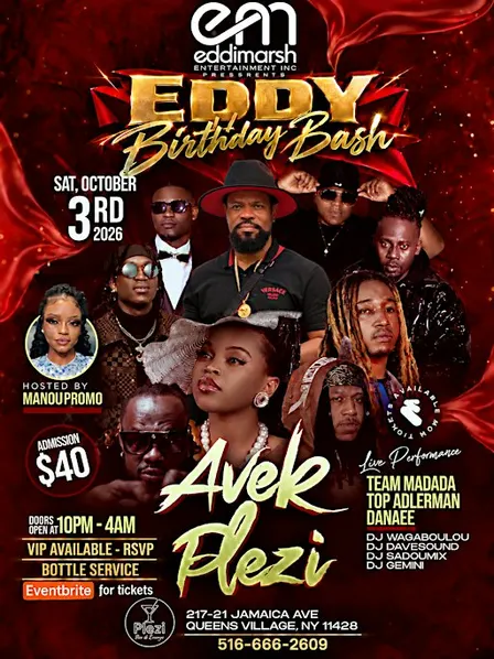 Eddy Birthday Bash - AVEK PLEZI