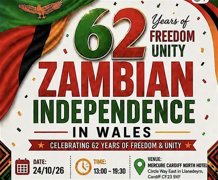62 Years of Zambian Independence – Wales