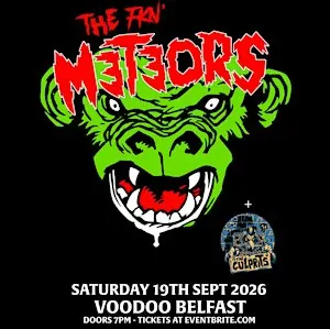 The Meteors at Voodoo Belfast 19/9/26