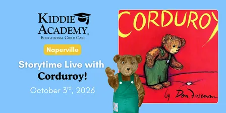 FREE Storytime Live Event with Corduroy in Naperville!