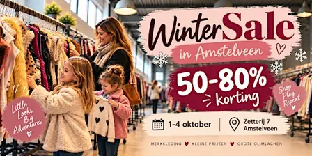 WinterSale in Amstelveen  | 1 - 4 oktober