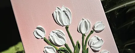 Textured Tulips Art Workshop | Sunnyvale 19th Sept