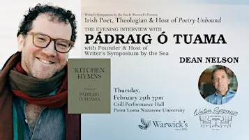 Padraig O Tuama Writer's Symposium by the Sea w/Dean Nelson