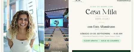 Clase de Barre Casa Mila x VidantaWorld