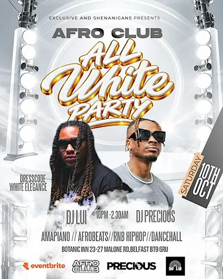 ALL WHITE PARTY (AFRO CLUB)