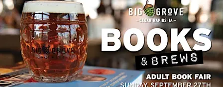 Books & Brews Adult Book Fair | Cedar Rapids