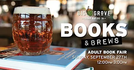 Books & Brews Adult Book Fair | Cedar Rapids