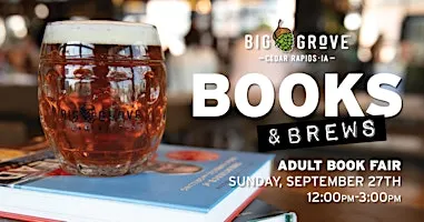 Books & Brews Adult Book Fair | Cedar Rapids