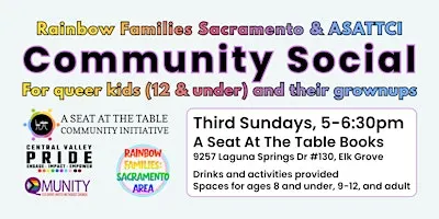 Community Social for Queer Kids & Their Grownups