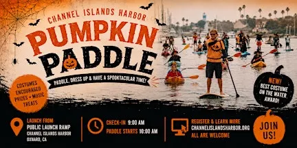 2nd Annual Channel Islands Harbor Pumpkin Paddle