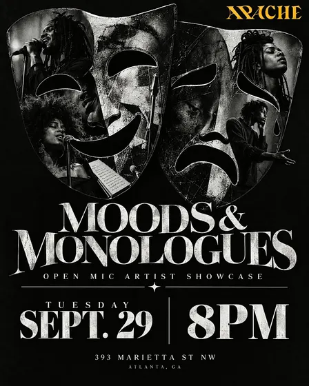 Moods & Monologue - Open Mic Artist Showcase