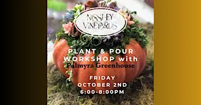 Succulent Pumpkin Planter Workshop