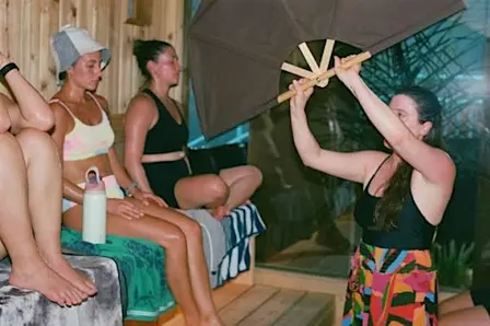 Aufguss Sauna Ceremony