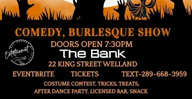 Slay & Play      * Halloween Comedy Burlesque/Cabaret Show *