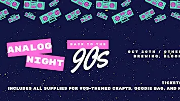 Analog Night: Back to the 90s