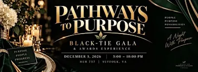 Pathways to Purpose Black Tie Gala