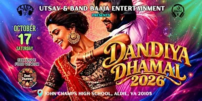Dandiya Dhamal October 17, 2026- Entertaining Navratri Dandiya Garba