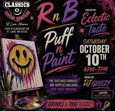 RnB Puff N Paint @ Classics 10/10
