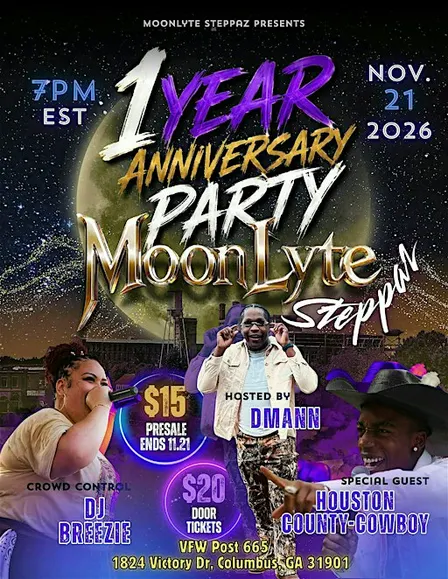 Moonlyte Steppaz 1 Year Anniversary
