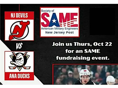 NJ SAME POST  - NJ Devils Hockey Game vs Anaheim Ducks