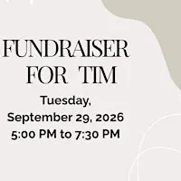 Fundraiser for Tim