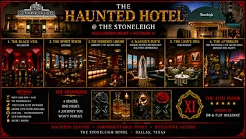 THE HAUNTED HOTEL @ THE STONELEIGH (OPEN BAR)