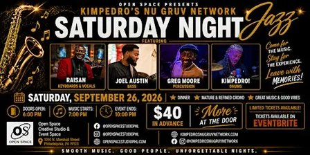 Open Space presents Saturday Night Jazz
