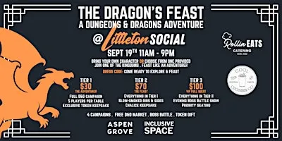 The Dragon's Feast — A Dungeons & Dragons Adventure at Littleton Social