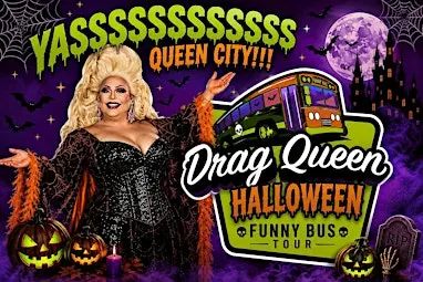 Buff Faye's HALLOWEEN Drag Queen Funny Bus Tour