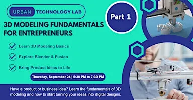 3D Modeling Fundamentals for Entrepreneurs & Makers