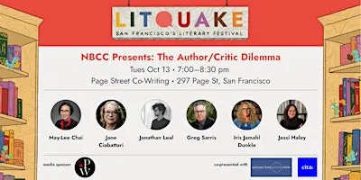 NBCC Presents: The Author/Critic Dilemma