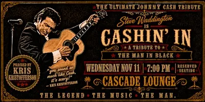 Johnny Cash Tribute: The Man In Black CASHIN' IN