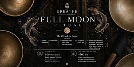Full Moon Ritual at BREATHE