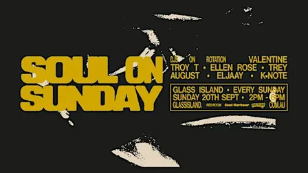 Glass Island - Soul on Sundays - Hot Honey [LIVE] - Sun 20 Sept 2026