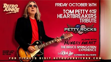 PETTY ROCKS (Tom Petty Tribute) + HUNGRY HEART (Bruce Springsteen Tribute)