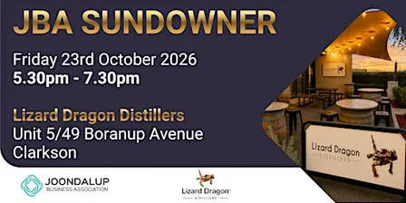 JBA October Sundowner - Lizard Dragon Distillers