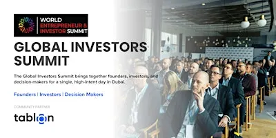 Global Summit | B2B Networking | Investors & Founders