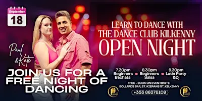 Free Dance Classes - The Dance Club Kilkenny Open Night!