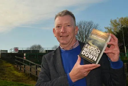 Clive Simpson -  author of  Flood Waters Down